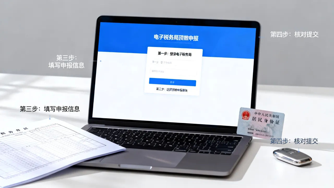 预缴税款如何申报?网上申报操作步骤与注意事项