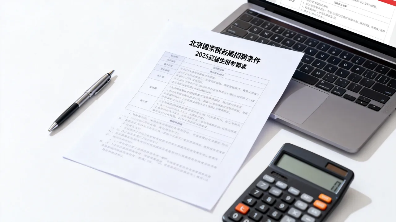 北京国家税务局招聘条件是什么？2025应届生报考要求有哪些？