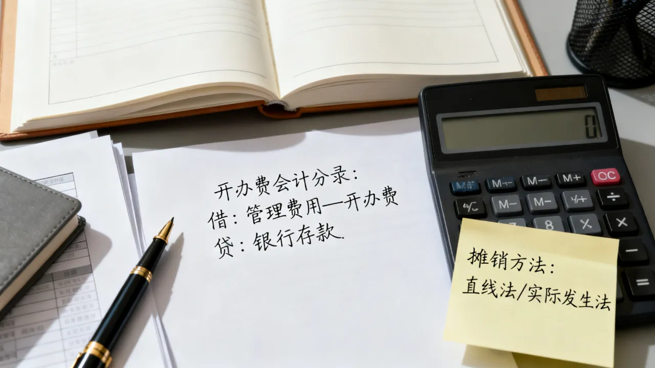 开办费如何核算,开办费会计分录及摊销方法是什么?