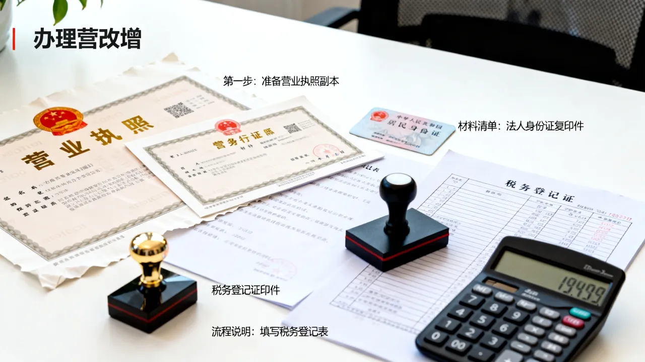 营改增如何办理,具体需要哪些材料和办理流程?
