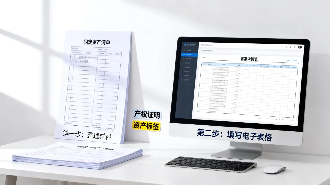 固定资产如何备案,固定资产备案需要哪些材料?