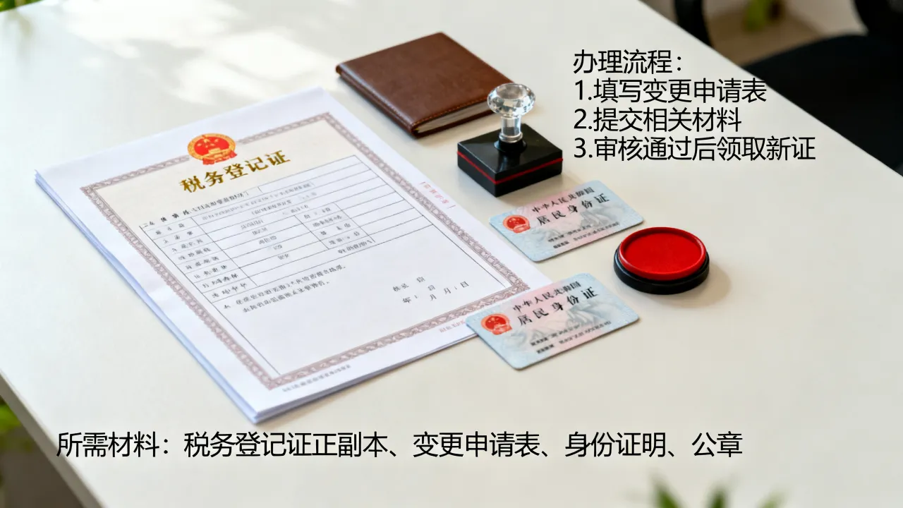 如何办理税务登记变更,税务登记变更需要什么材料?