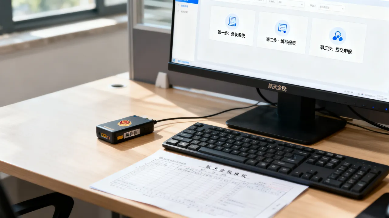 航天金税如何报税,航天金税报税流程及操作步骤是什么?