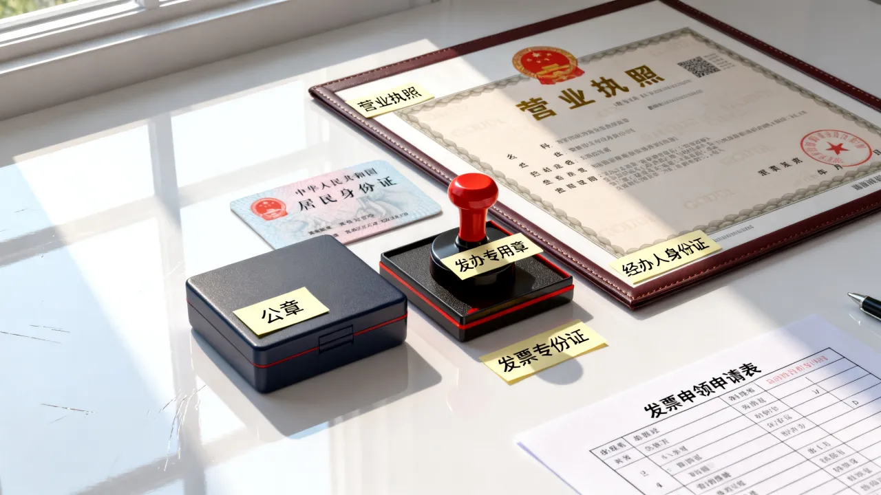 公司如何申领发票,需要准备哪些材料和具体流程?