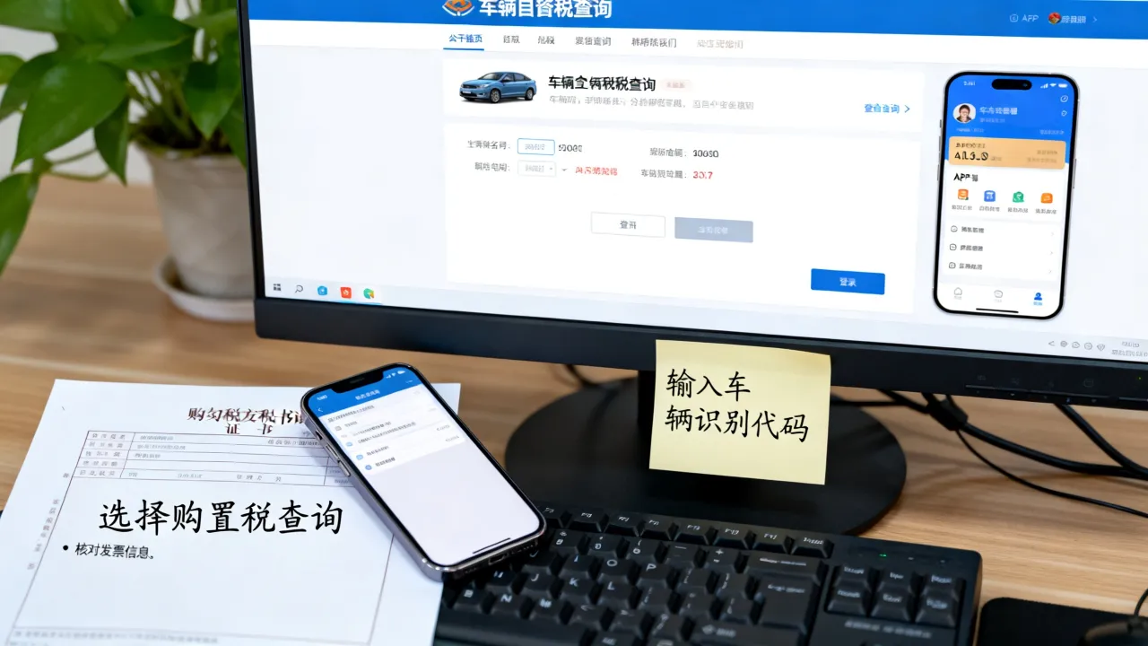如何查询车辆购置税,车辆购置税查询方法有哪些