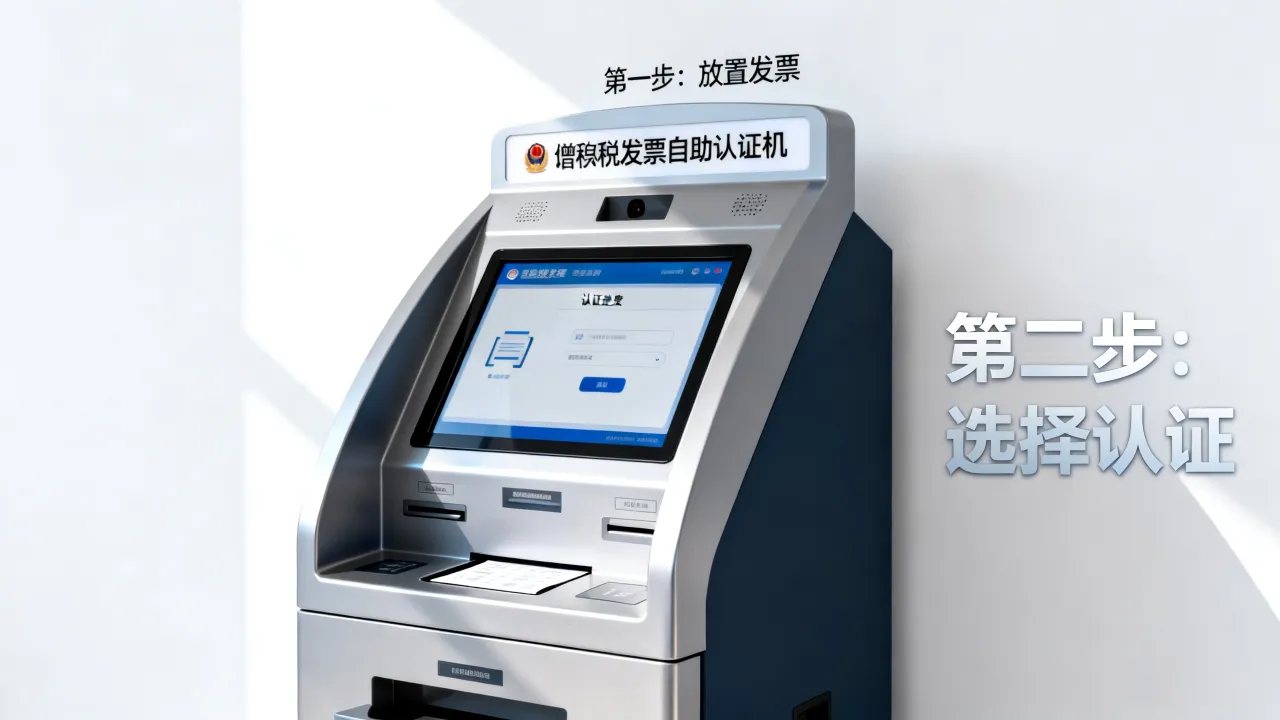 发票如何在机器上认证?增值税发票自助认证机怎么操作?