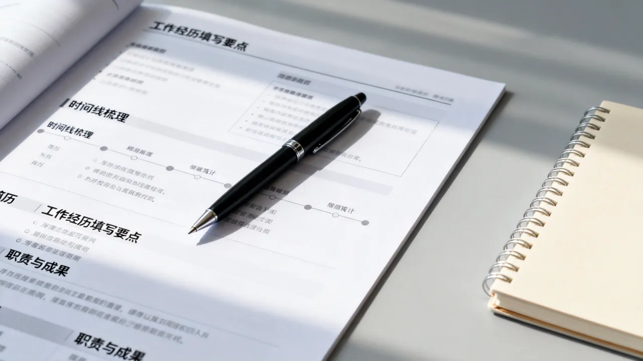 个人简历工作经历怎么填,其间工作经历怎么写?