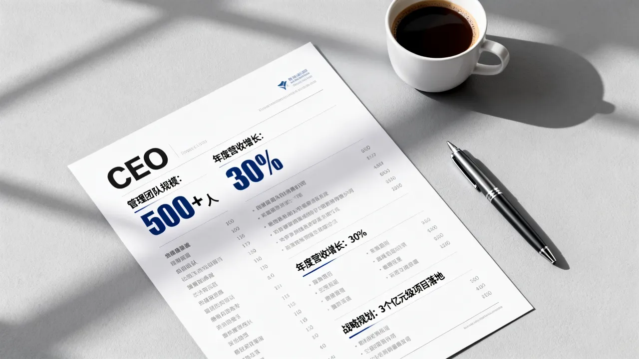 CEO怎么做简历?ceo简历怎么写才能突出管理能力,吸引HR注意?-图2 CEO怎么做简历?ceo简历怎么写才能突出管理能力,吸引HR注意?-图2