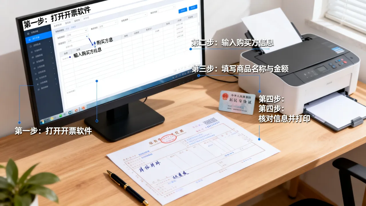 如何给个人开普票?个人开票流程是怎样的?