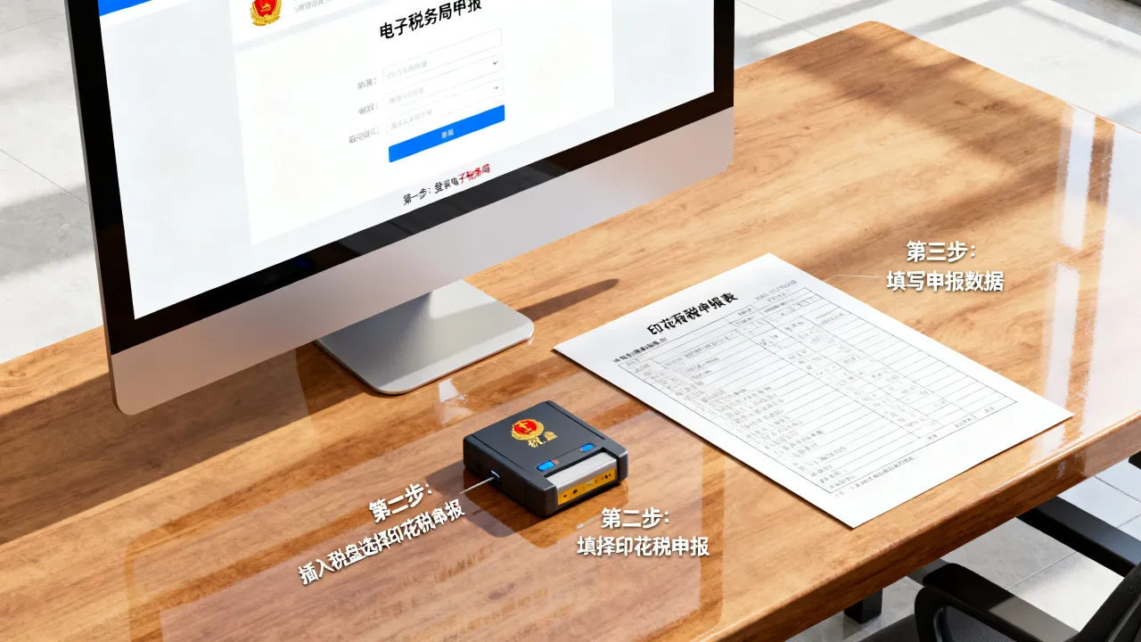 地税印花税如何申报,网上报税具体步骤有哪些