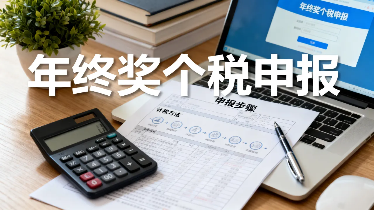 年终奖如何申报个税?,年终奖单独计税怎么算?