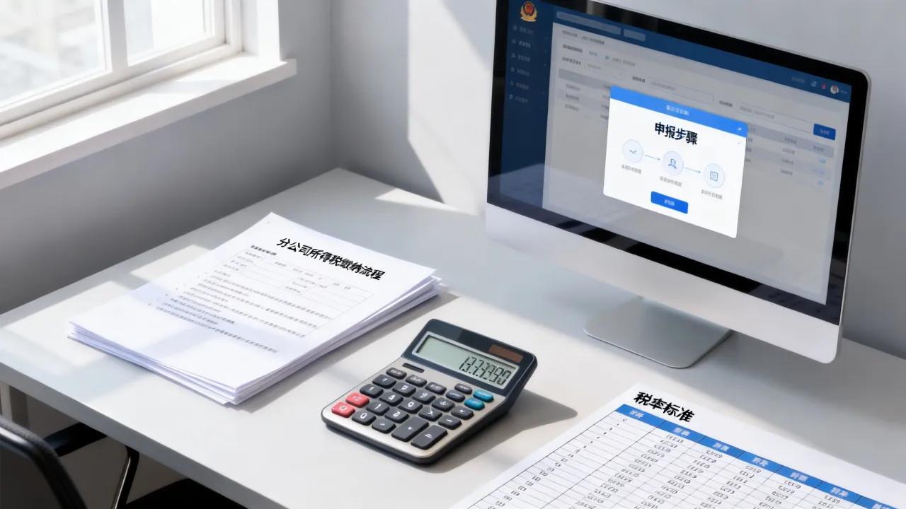 分公司所得税如何缴纳,分公司所得税怎么申报缴纳?税率是多少?