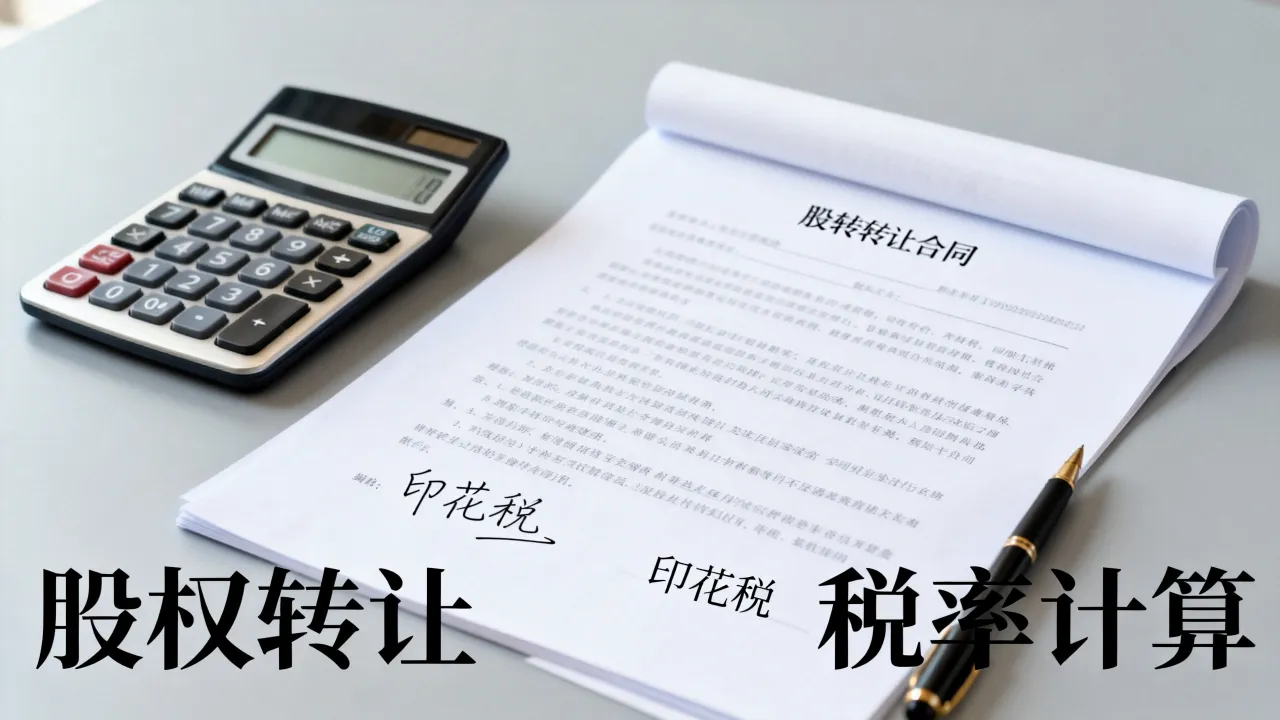 股权转让如何交印花税,印花税税率是多少怎么计算