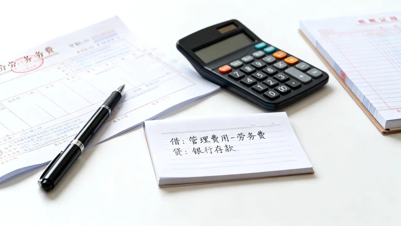 劳务费发票如何做账,劳务费发票的会计分录怎么做