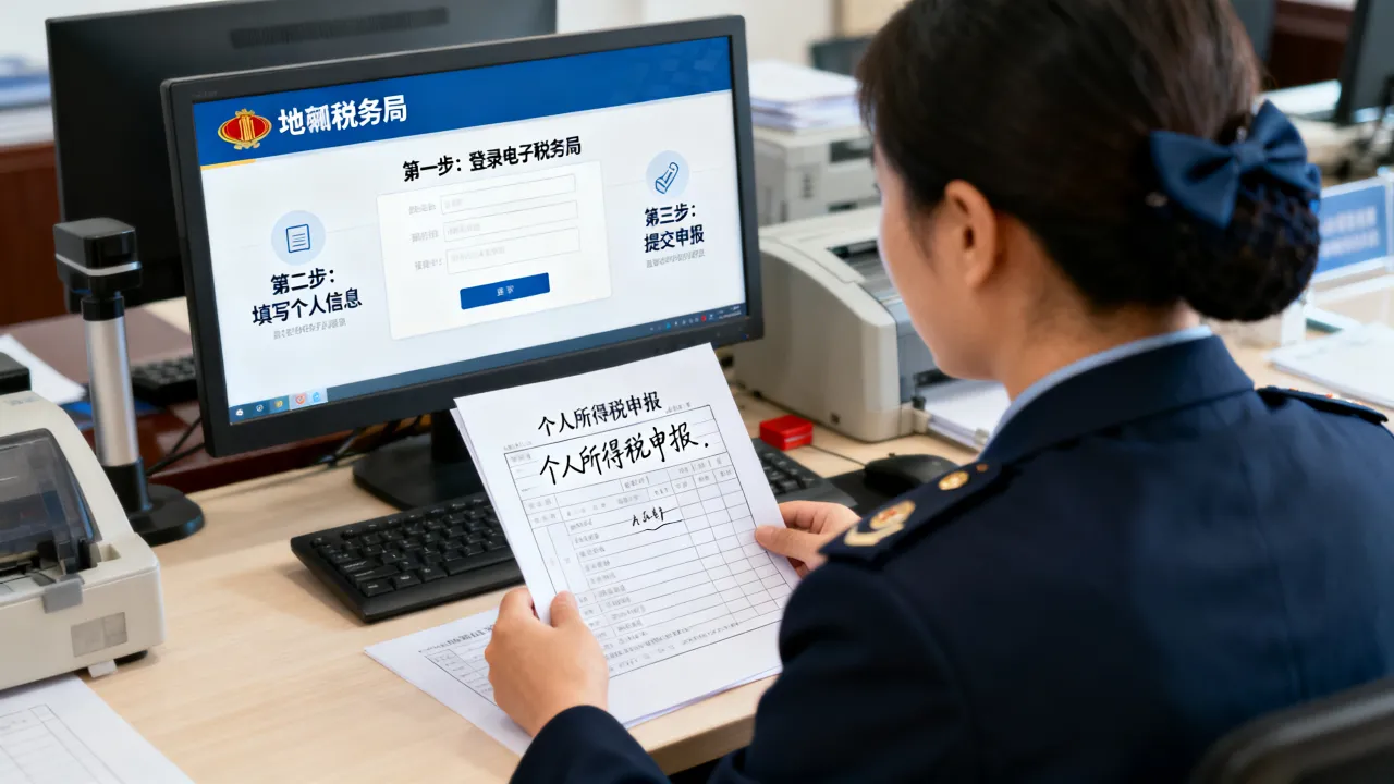 地税如何报个人所得税?地税局怎么申报个人所得税流程