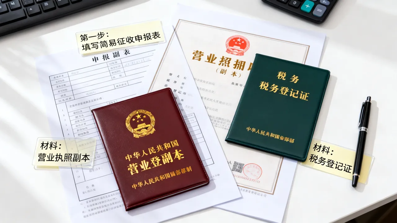 简易征收如何申报，简易征收怎么申报流程及所需材料？
