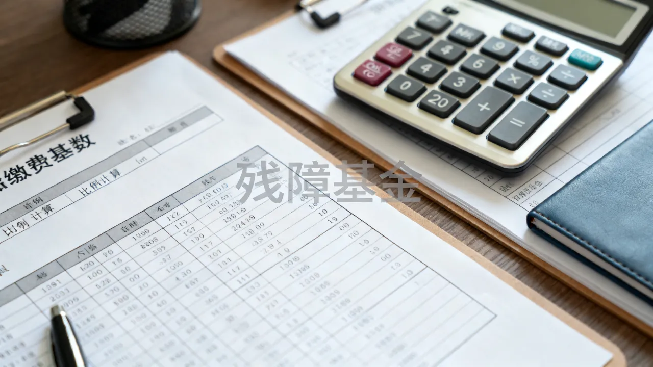 残障基金如何计算，残障基金缴费基数和比例怎么确定
