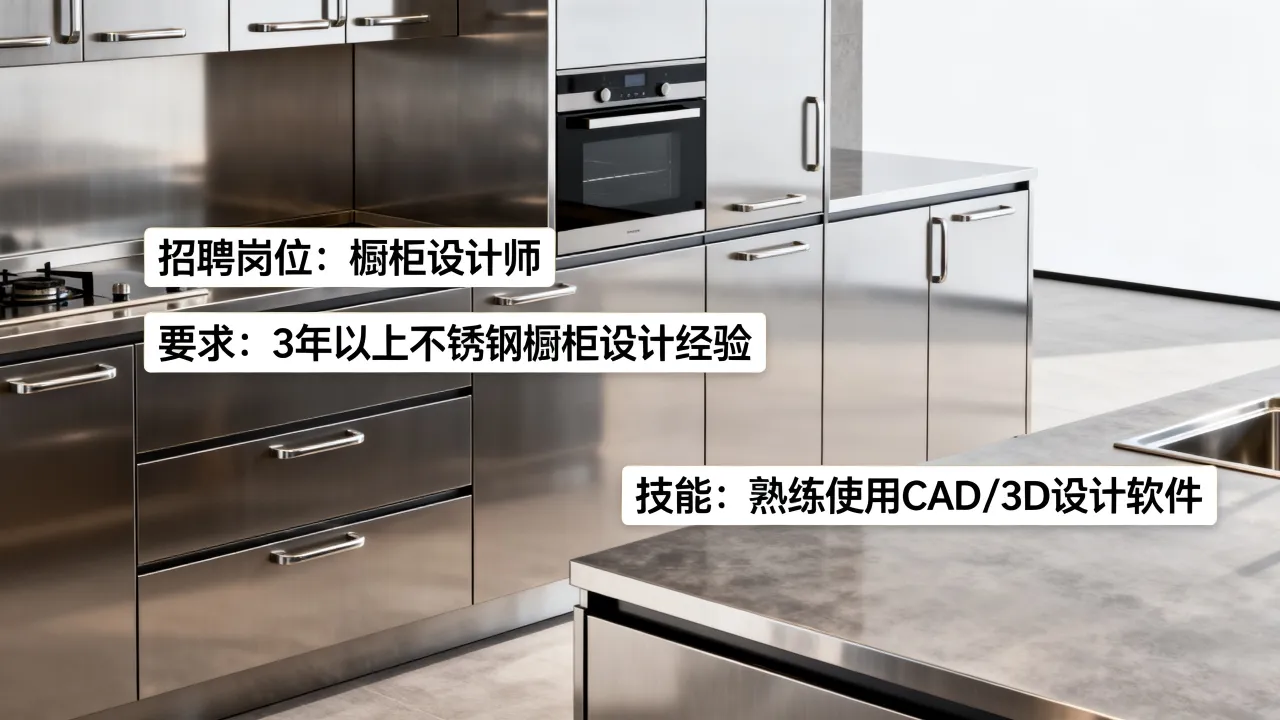 上海不锈钢橱柜招聘条件是什么?不锈钢橱柜招聘要求有哪些