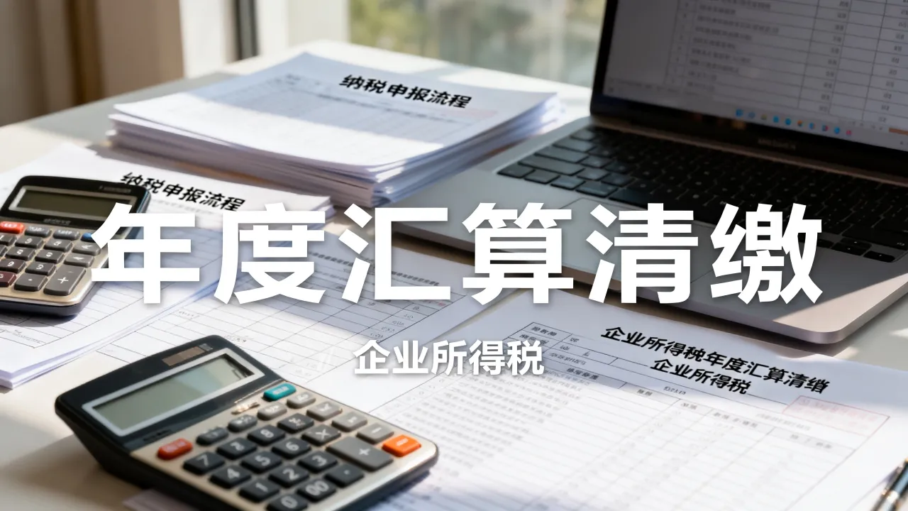 纳税后如何申报?企业所得税年度汇算清缴操作指南