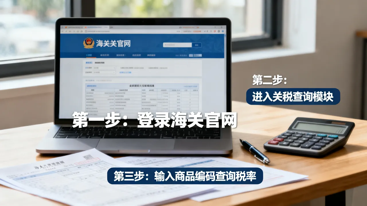 如何查询出口关税,网上查询出口关税的步骤是什么?
