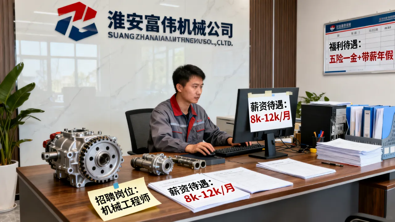 淮安富伟机械招聘怎么样?工资待遇好不好?