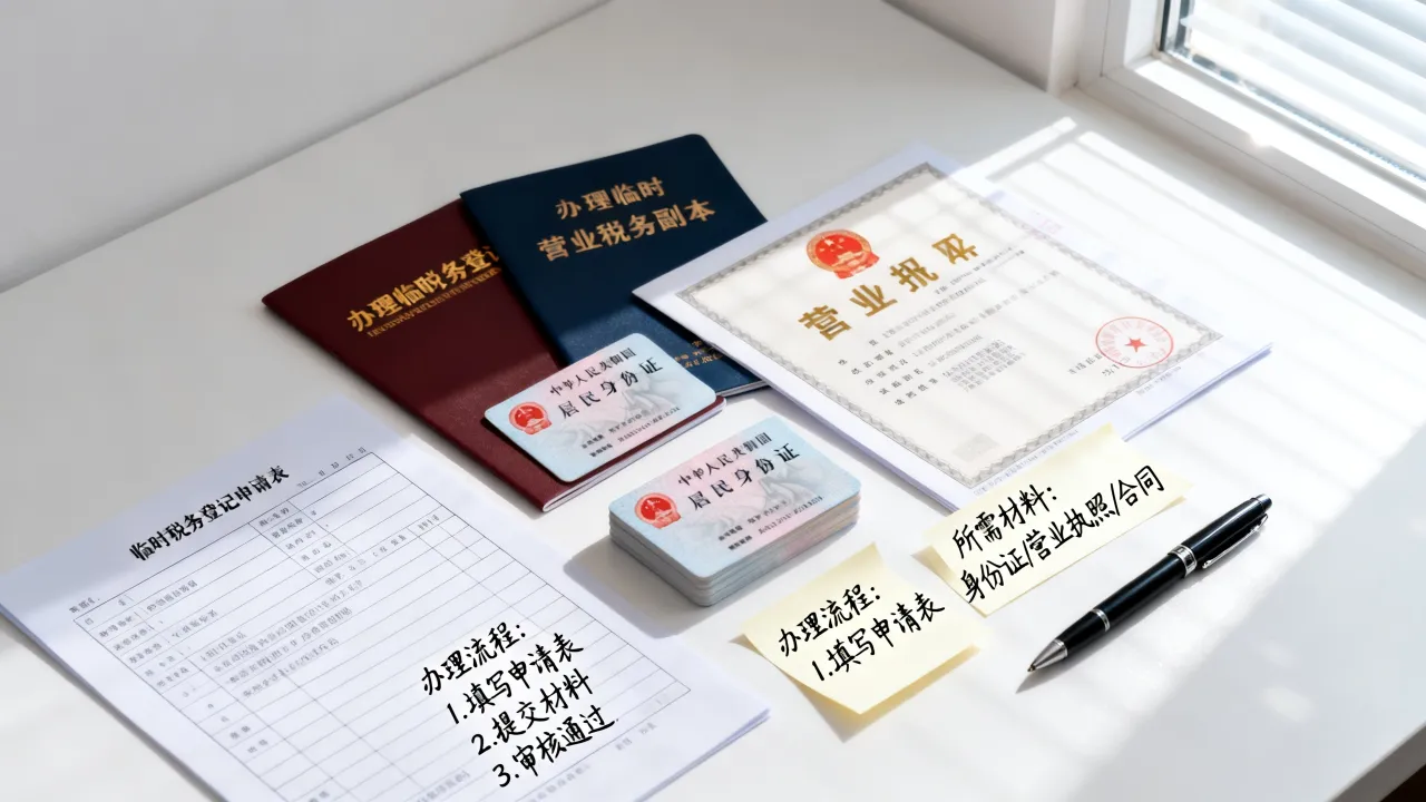 临时税务登记如何办理,临时税务登记办理流程及所需材料有哪些?