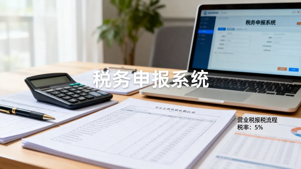 营业税如何报税,营业税报税流程及税率是多少