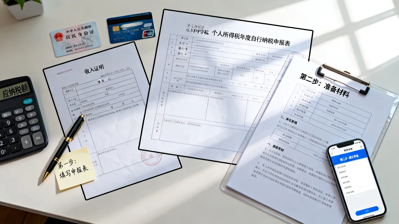12万个税如何申报?,12万个税申报需要哪些材料和流程