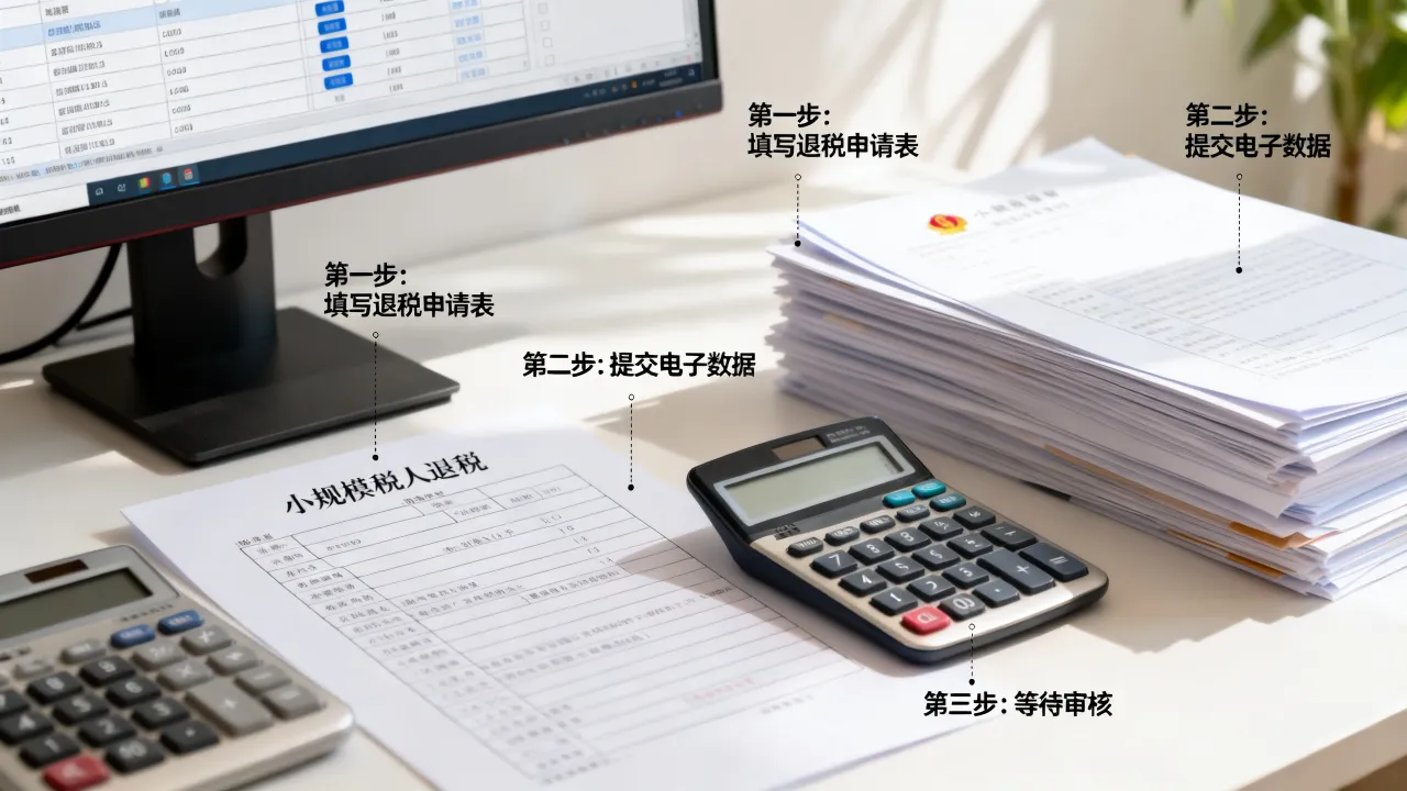 小规模纳税人如何退税?退税条件流程及账务处理详解