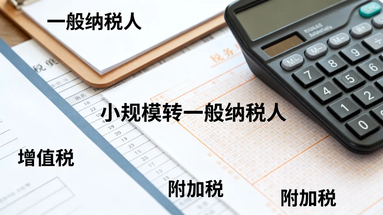 一般纳税人如何算税？小规模转一般纳税人后税负怎么计算，增值税附加税