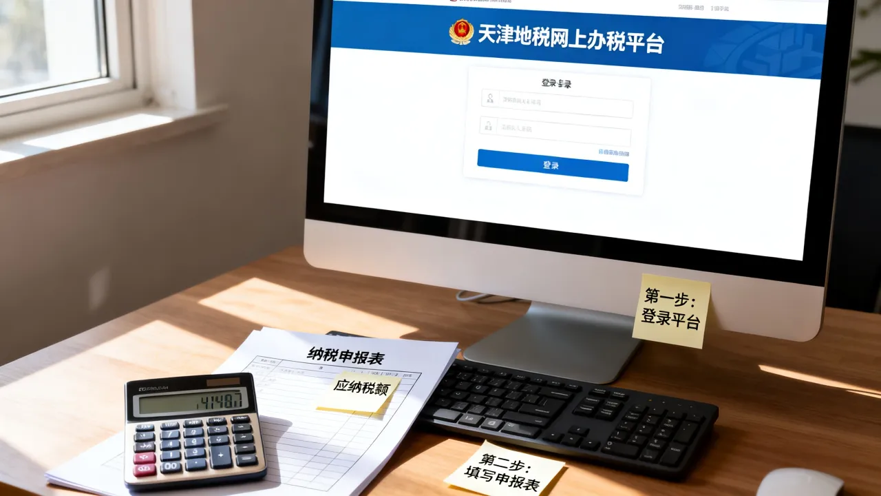 天津地税如何报税，天津地税网上报税流程步骤详解