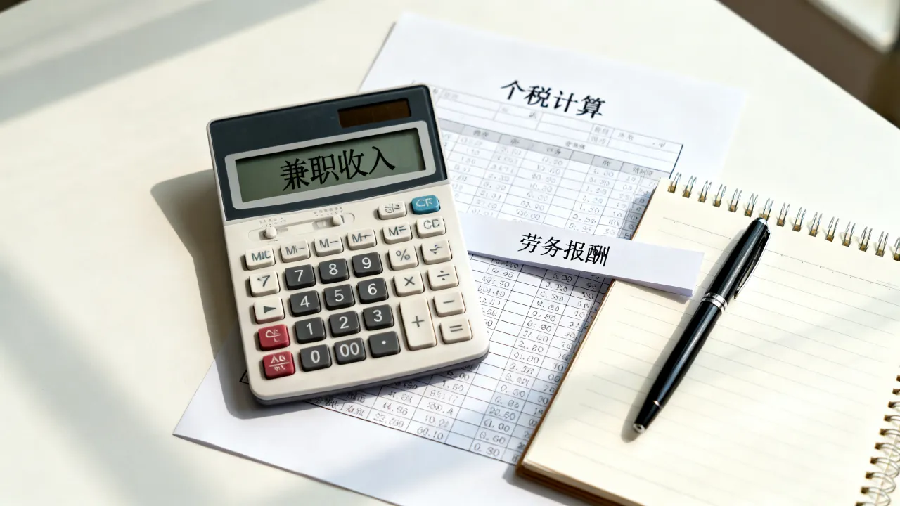 兼职收入如何纳税?兼职劳务报酬个税怎么算?