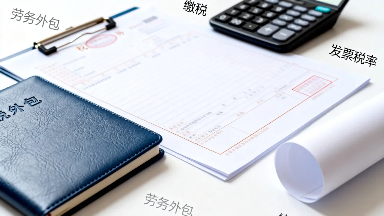 劳务外包如何缴税?发票税率怎么开才合规