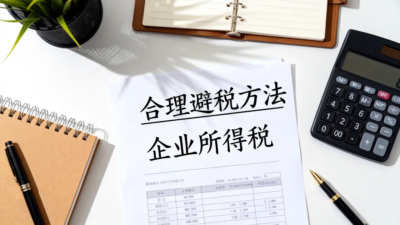 公司如何少缴税,企业所得税合理避税方法有哪些?