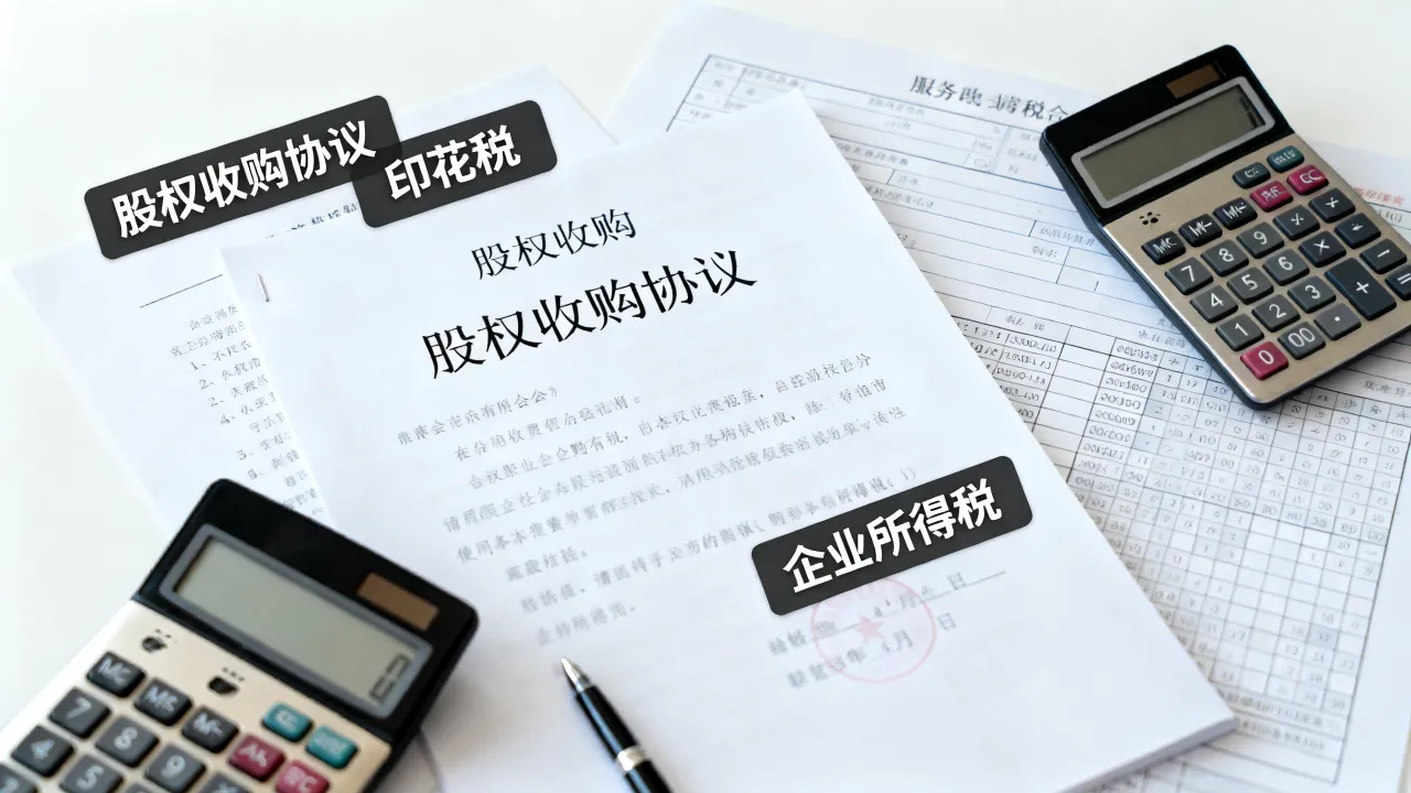 股权收购如何交税,股权收购需要缴纳哪些税费?