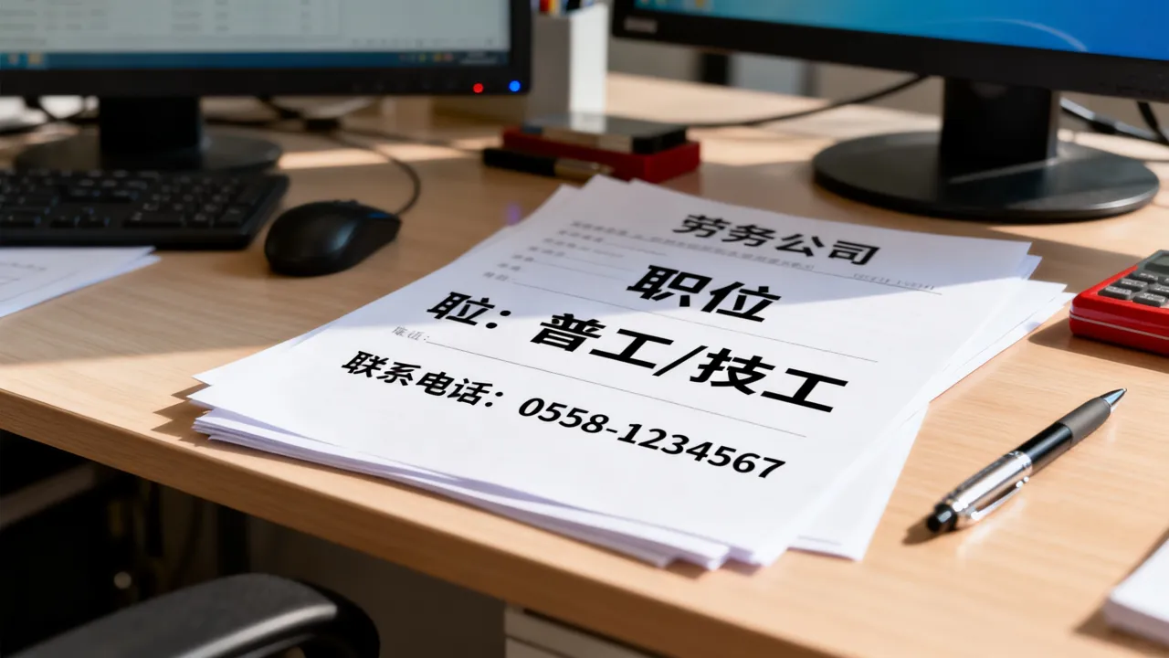 阜阳劳务公司招聘-图1