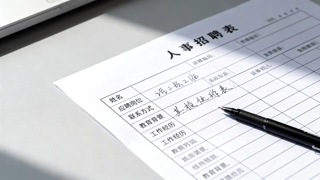 人事招聘表如何设计?人事招聘表模板及填写要求-图3 人事招聘表如何设计?人事招聘表模板及填写要求-图3