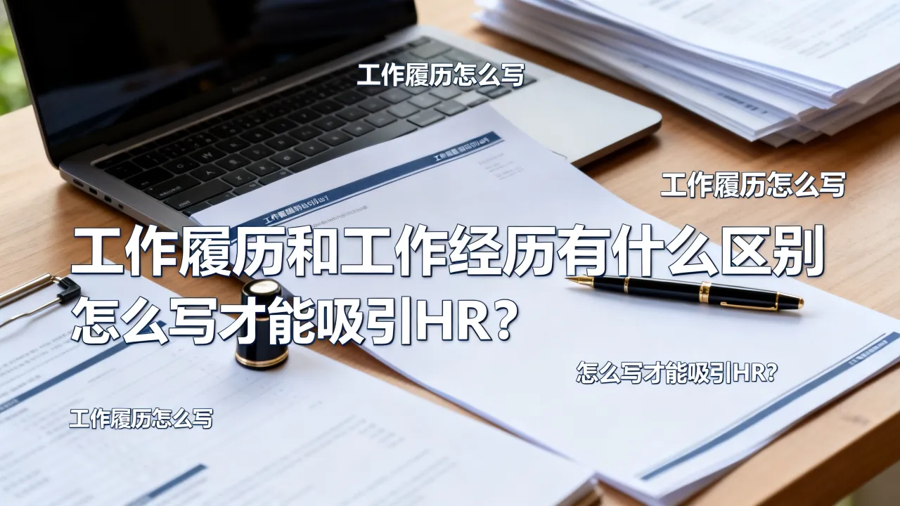工作履历怎么写，工作履历和工作经历有什么区别，怎么写才能吸引HR？-图3