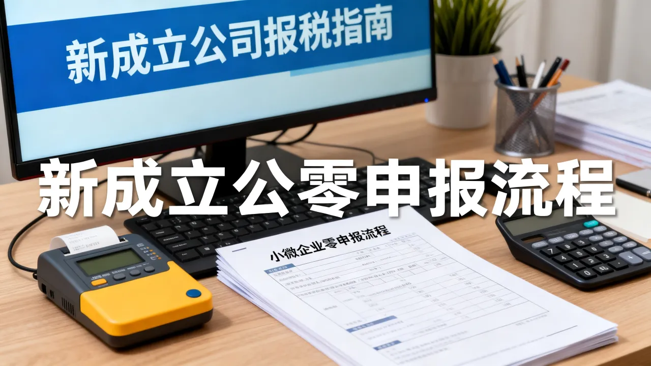 新成立公司如何报税,小微企业零申报流程是什么?-图2 新成立公司如何报税,小微企业零申报流程是什么?-图2