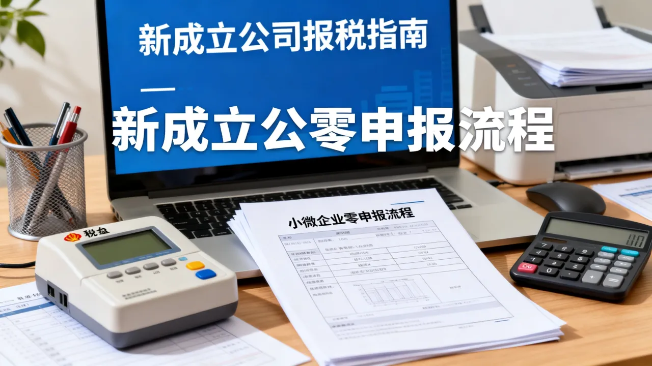 新成立公司如何报税,小微企业零申报流程是什么?-图3 新成立公司如何报税,小微企业零申报流程是什么?-图3