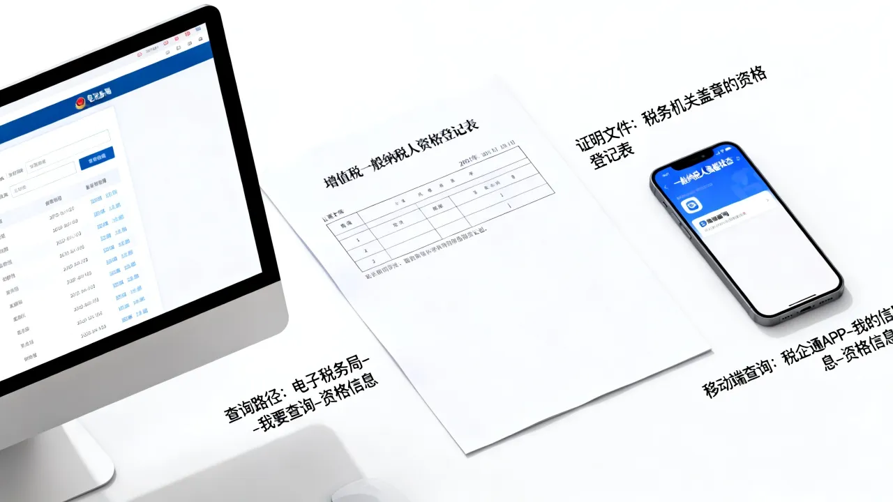如何证明是一般纳税人，一般纳税人资格证明怎么查询？-图1