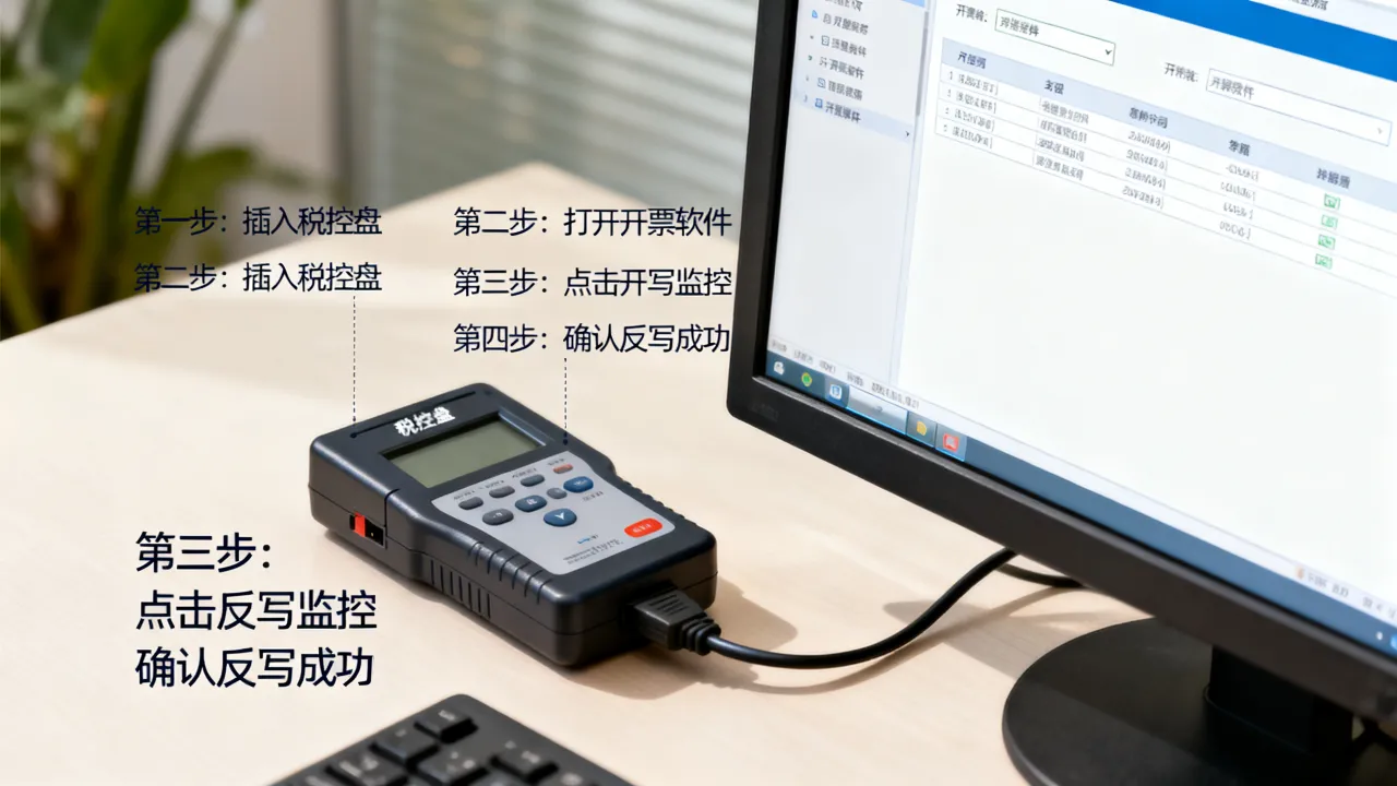 税控盘如何反写,税控盘反写操作步骤是什么?-图2 税控盘如何反写,税控盘反写操作步骤是什么?-图2