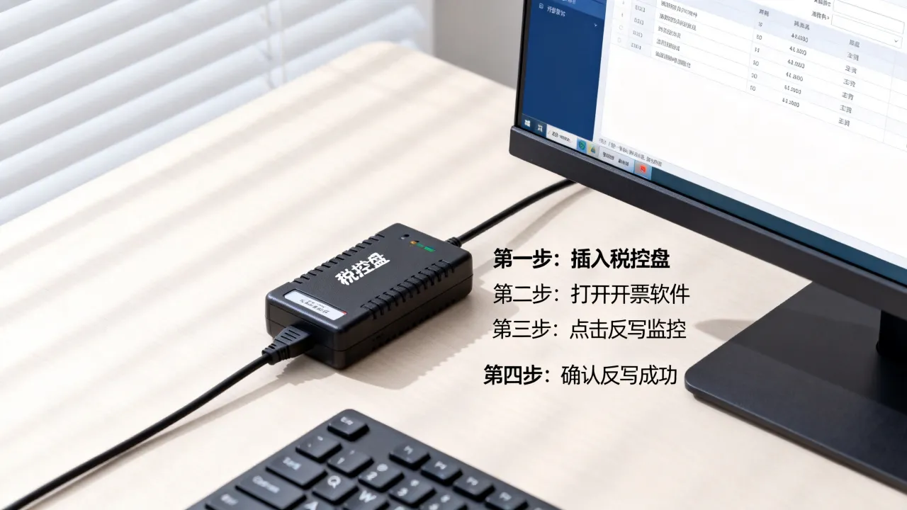 税控盘如何反写,税控盘反写操作步骤是什么?-图3 税控盘如何反写,税控盘反写操作步骤是什么?-图3
