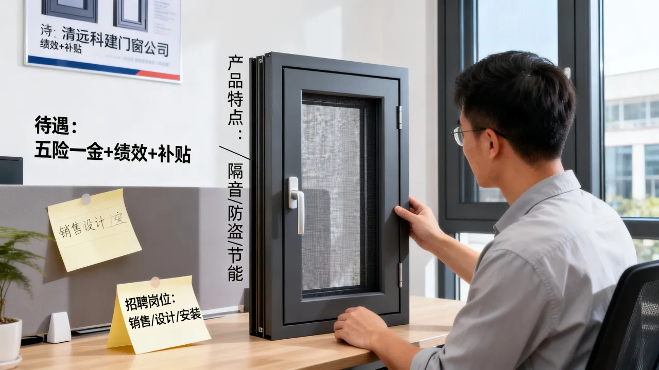 清远科建门窗公司招聘岗位有哪些,待遇如何,值得去吗?-图2 清远科建门窗公司招聘岗位有哪些,待遇如何,值得去吗?-图2