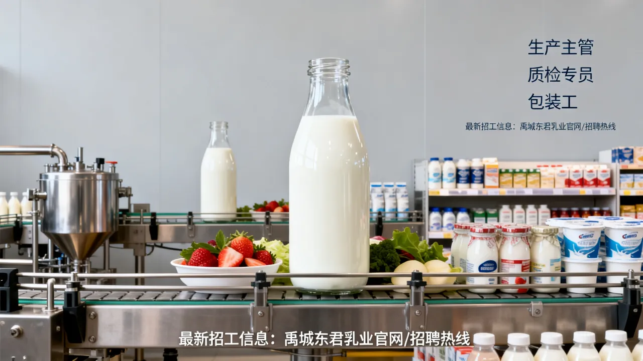禹城东君乳业招聘有哪些岗位?最新招工信息怎么查-图1 禹城东君乳业招聘有哪些岗位?最新招工信息怎么查-图1