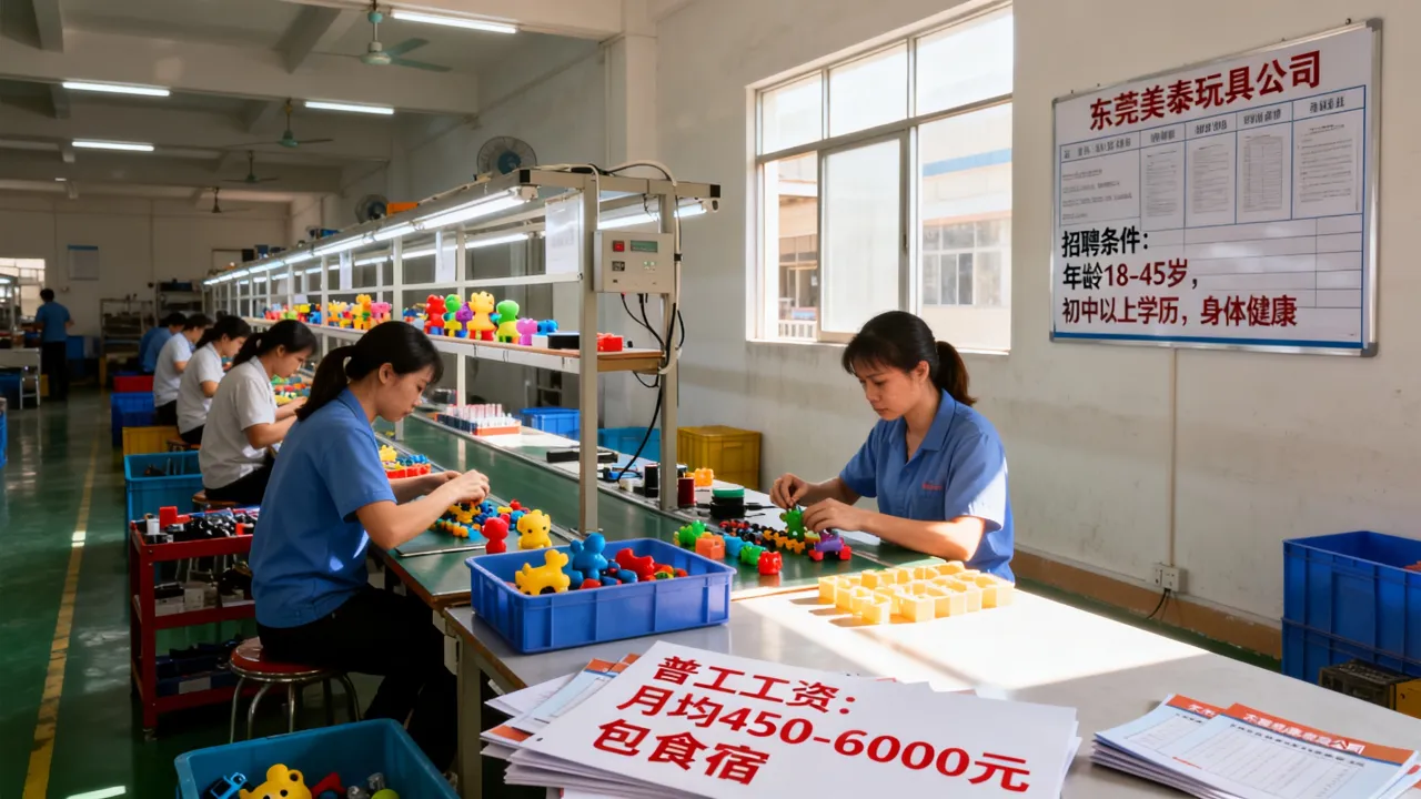 东莞美泰玩具公司招聘条件高吗?,普工工资多少-图3 东莞美泰玩具公司招聘条件高吗?,普工工资多少-图3
