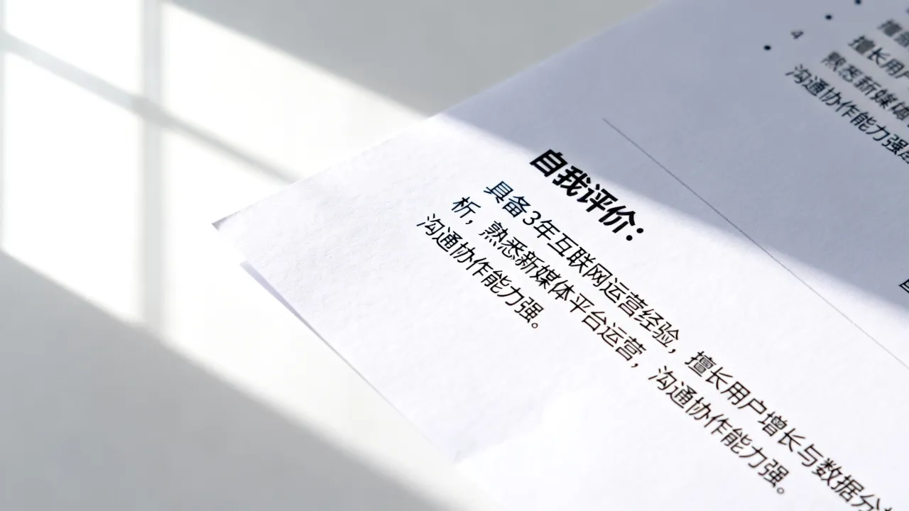 应聘简历怎么写,个人简历的自我评价怎么写?-图2 应聘简历怎么写,个人简历的自我评价怎么写?-图2