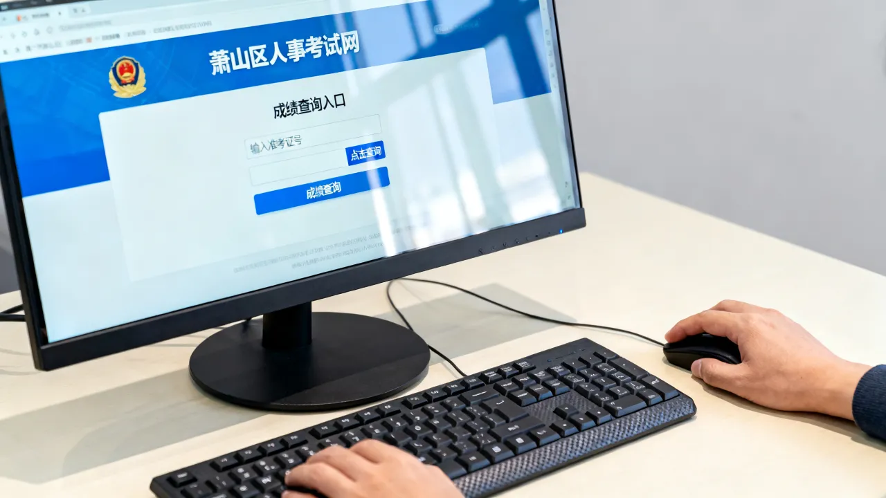 萧山区人事考试网官网是什么,怎么查询成绩?-图3 萧山区人事考试网官网是什么,怎么查询成绩?-图3