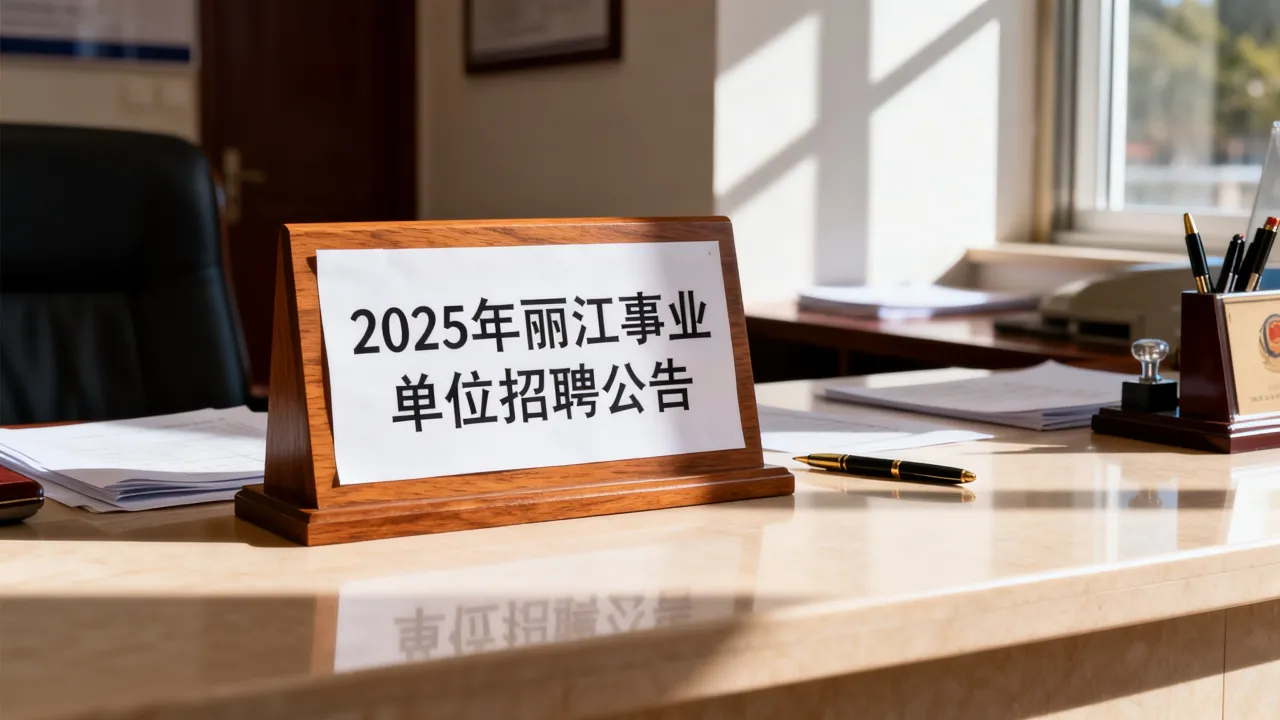 丽江市人事考试什么时候报名，2025年丽江事业单位招聘公告-图1