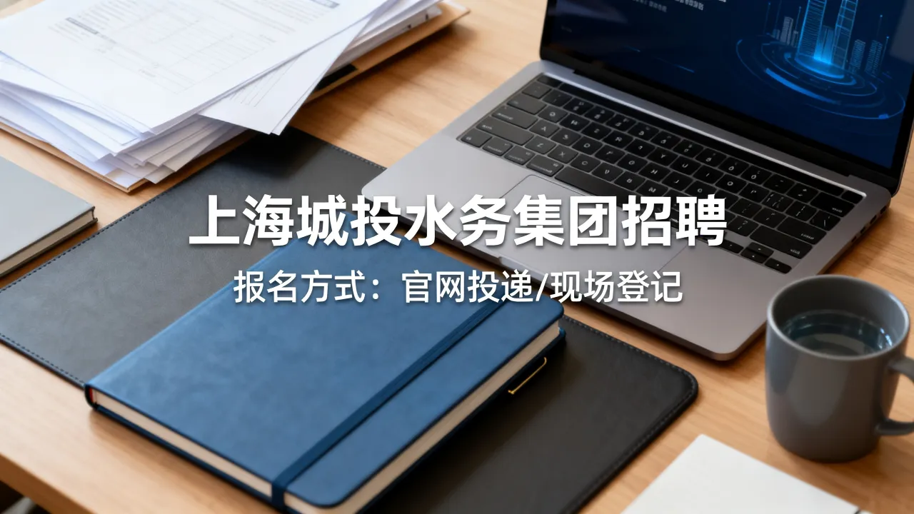 上海城投水务集团招聘吗，怎么报名？-图2